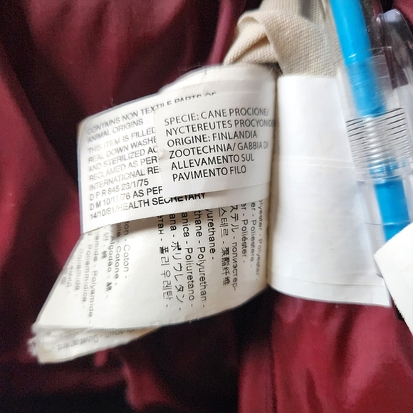 PYRENEX Halny down jacket in military green with fur, FR 40/US 6 - Picture 9 of 16